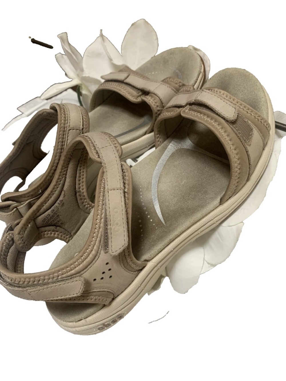 Abeo Goletta Sport Sandals Women's Sz 8.5 Leather Hook Loop Bio Orthotic